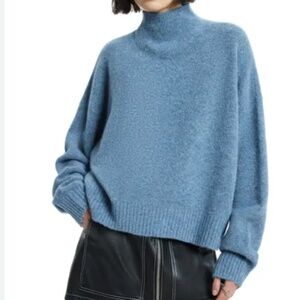 New All Saints A Star Funnel Neck Sweater